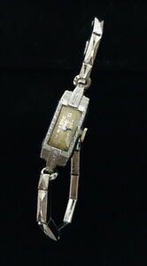 【貨物輸送無料】ウオッチ ブローバアールデコバゲットウォッチ1930s awesome bulova womens art deco baguette watch