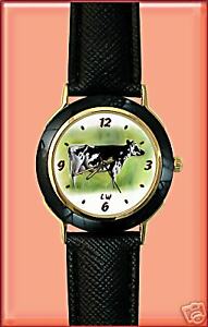 【貨物輸送無料】ウオッチ モントレアベックカドランヴァチェmontre  avec cadran vache   cow