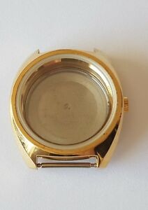 【貨物輸送無料】ウオッチ ギルトステンレススチールウォッチケースガラスクラウンスイスeta 2789 gilt coloured stainless steel watch case, glass amp; crown  swiss made