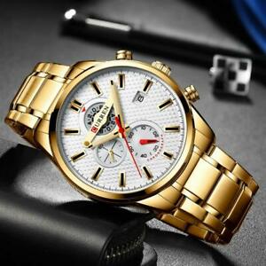 【貨物輸送無料】ウオッチ ファッションクォーツスポーツクロノグラフデートwatch for men fashion quartz sports wristwatch chronograph  date