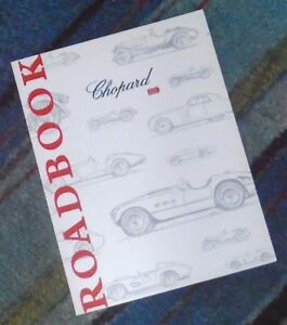 【貨物輸送無料】ウオッチ ミッレミリアクロノグラフロードブックカタログchopard 1000 mille miglia chronograph roadbook watch wristwatch catalog english