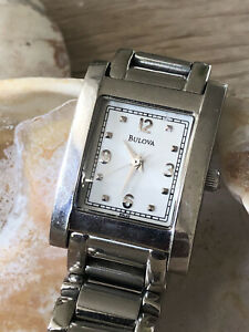 【送料無料】腕時計　ブローバタンクウォッチbulova women’s tank watch