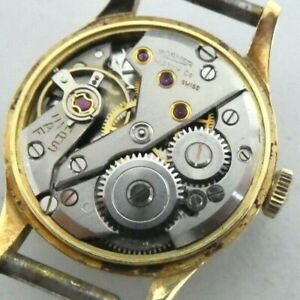 【送料無料】腕時計　ビンテージローミングハウジングvintage roamer mst 422 with housing watch movement fully works k325