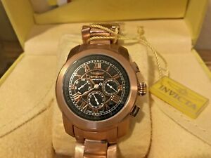 【送料無料】腕時計　インビクタローズゴールドスイスクォーツクロノグラフウォッチツールキットinvicta rose gold multifunction swiss quartz chronograph amp; free watch tool kit