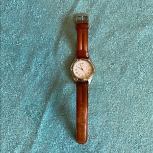 【送料無料】腕時計　ヴェンゲルスイスメンズブラウンレザーウォッチwenger swiss mens brown leather watch