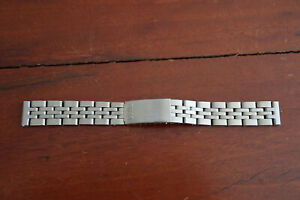 【送料無料】腕時計　genuine vintage vetta stainless steel watch bracelet 14 mm end links diver nos