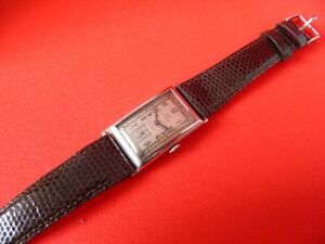 【送料無料】腕時計　ブレスレットレザードテーブルマロンアンセススートップクアリ18 mm bracelet lezard veritable marron pour anses fixes soudees top qualite