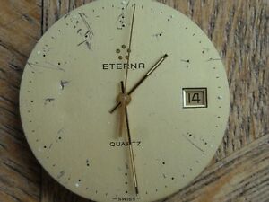 【送料無料】腕時計　エターナクォーツムーブメントパーツeterna esa quartz movement cal 955111 for parts