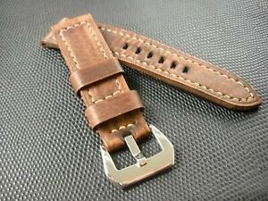 【送料無料】腕時計　ストラップヴィンテージイタリアleather watch strapgenuine cowhide width 2624 mm vintage made in italy｜hokushin