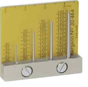 【貨物輸送無料】ウオッチ ベルゲオンホールハンドゲージbergeon 30464 watch hand gauge for holes  hg11