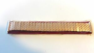 【送料無料】腕時計　ブレスレットモントレヴィンテージプラークbracelet montre extensible vintage 195060 plaque or neuf