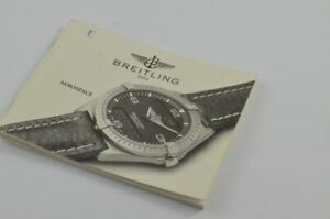 【貨物輸送無料】ウオッチ ブライトリングマニュアルマニュアルヴィンテージbreitling manual anleitung aerospace vintage