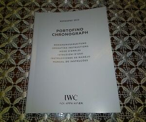 【貨物輸送無料】ウオッチ リブレットイストルツィオーニオリジナルポルトフィノlibretto istruzioni originale iwc portofino ref 3910