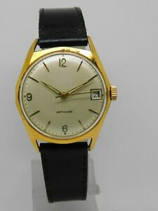 【送料無料】腕時計　モントレブレスレットヴィンテージアベックデートダトクアンティミーフォンチオンネmontre bracelet vintage avec date dato quantieme fonctionne｜hokushin