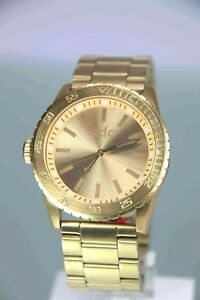 【貨物輸送無料】ウオッチ メンズウォッチゴールドカラーedc herrenuhr 42粍 goldfarben neu