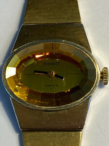 【貨物輸送無料】ウオッチ ティソサフィールモントレメカニクヴィンテージシトリンtissot saphir montre mecanique vintage citrine