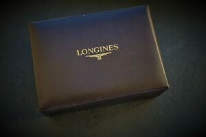 【貨物輸送無料】ウオッチ ロンジンプレセナレーションボックスgents longines presenation or storage wrist watch box with booklet