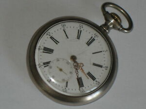 【送料無料】腕時計　モントレグーセットマルケスモエリスドアルジャンシクレアンアルジャンmontre gousset marque moeris debut 20 siecle en argent