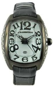 【送料無料】腕時計　オロロギウオモクロノテッククリスタルペレネロビアンコプリズムorologio uomo chronotech crystal ct7998m09 pelle nero bianco prisma｜hokushin