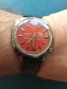 【送料無料】腕時計　ヴィンテージメンズスイスマニュアルvintage mens swiss manual omnta watch very good working condition