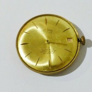 【送料無料】腕時計　ムーヴメントモントルエカドランサターンオートマティックフェルサmouvement montre et cadran saturne automatique felsa 4002｜hokushin 18,235円