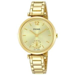 【貨物輸送無料】ウオッチ パルサーアナログアナログクォーツステンレススチールストラップpulsar womens analogue analog quartz watch with stainless steel strap pn4068x1