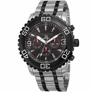 【送料無料】腕時計　メンズジョシュアサンズコンプリケートブレスレットmens joshua amp; sons jx100ttb military time date complication bracelet watch｜hokushin