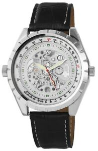 【送料無料】腕時計　メンズウォッチシルバーブラックハンドメタルアートレザーclassique herrenuhr silber schwarz handaufzug metall kunstleder xrp7002200004｜hokushin 18,235円