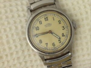 【送料無料】腕時計　ヴィンテージメンズステンレススチールvintage fortis mens wristwatch ? stainless steel, manual wind