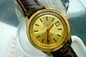 【送料無料】腕時計　レディースオーシャンパールヴィンテージladies 25mm enicar ocean pearl 25j automatic 7750210 70s vintage watch｜hokushin