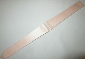 【送料無料】腕時計　オリジナルリストウォッチストラップピンクサタンレザーgenuine original bedat amp; co 19mm x 16mm wrist watch strap pink satin on leather｜hokushin 18,735円