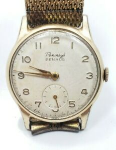 【送料無料】腕時計 グレートヴィンテージメンズペニーベンラスベゼルgreat vintage mens penneys benrus 10k rgp bezel wrist watch