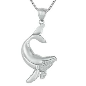 【送料無料】ジュエリー・アクセサリー スターリングシルバーボッセクジラグランドペンダントメイドインボックス36g argent sterling a bosse baleine grand pendentif,fabrique en usa,18 boite