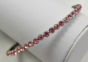 【送料無料】ジュエリー・アクセサリー ジュエルヴィンテージブレスレットインピンククリスタルシルバーメタルbijou vintage bracelet jonc en cristal rose et metal argente g150