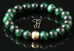 【送料無料】ジュエリー・アクセサリー タイガーアイスターリングシルバーゴールデンパールブレスレットoeil de tigre 925er sterling argent dore bracelet de perles vert