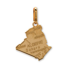 【送料無料】ジュエリー・アクセサリー アルジェリアメッキペンダントpendentif plaque or algerie