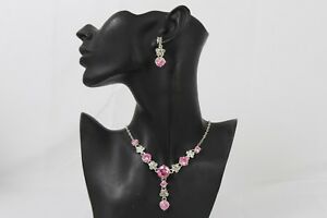 【送料無料】ジュエリー・アクセサリー ファッションシルバーメタルチェーングランドローズパールセットneuf femme collier mode argent metal chaines grand rose perles fleur pendant set 15,386円