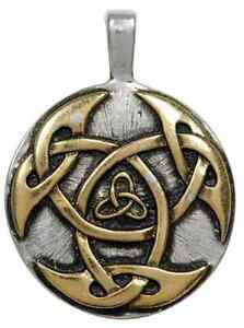 【送料無料】ジュエリー・アクセサリー ルフシールドペンダントチェーンアルビオンマジックレンジde lugh bouclier pendentif avec chaine, albion magique gamme am08