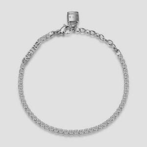 【送料無料】ジュエリー・アクセサリー ブラザーズウェイブレスレットジルコンホワイトナインテニスbrosway, bracelet souhaits tennis femme avec zircon blanc bei031 neuf