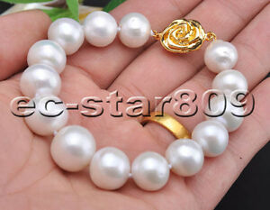 【送料無料】ジュエリー・アクセサリー ホワイトラウンドエジソンケシリボーンパールブレスレットp5819 aaa 8 16mm white round edison keshi reborn pearl bracelet 15,606円