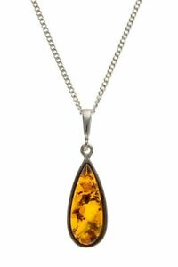 【送料無料】ジュエリー・アクセサリー シルバースターリングアンバーペンダントargent sterling veritable ambre pendentif amp;