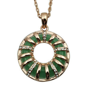 【送料無料】ジュエリー・アクセサリー ジュエリーファッションゴールドメッキローズジェイドコリアーmode bijoux 18k plaque or rose jade collier fn028