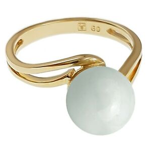 【送料無料】ジュエリー・アクセサリー プラークサイズbague femme plaque or 750000 et perle synthetique taille 56 disponible