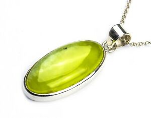 【送料無料】ジュエリー・アクセサリー プレフニートシルバースターリングペンダントprehnite argent sterling pendentif ~ inconditionnel amour 504008
