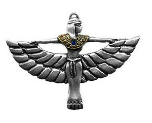 【送料無料】ジュエリー・アクセサリー エジプトイシスペンダントシルバースズチェーンpendentif egyptien isis en etain argente chaine