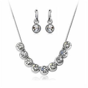【送料無料】ジュエリー・アクセサリー ジュエリーファッションゴールドメッキホワイトアンサンブルmode bijoux 18k plaque or blanc ensemble fs059