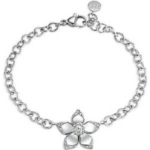 【送料無料】ジュエリー・アクセサリー ブレスレットジュエリーモレラートフラワーブレスレットスチールナインbracelet bijoux femme morellato petales sajr08 bracelet fleur acier neuf