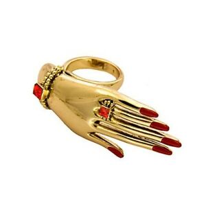 【送料無料】ジュエリー・アクセサリー バトラーウィルソントンゴールデンハンドリングシングルサイズbutler et wilson ton dore main forme bague reglable taille unique