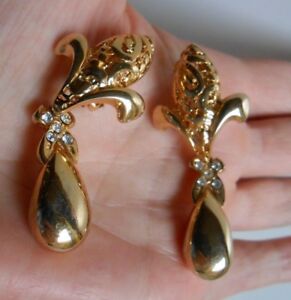 【送料無料】ジュエリー・アクセサリー イヤリングヴィンテージクリップboucles doreilles ancienne, vintage, clips|hokushin