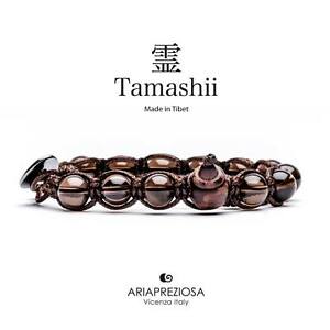 【送料無料】ジュエリー・アクセサリー チベットエノアニマモナシカルツォフメスモーキークアルツtamashii bracciale tibet etno anima monaci buddhisti quarzo fume smoky quartz